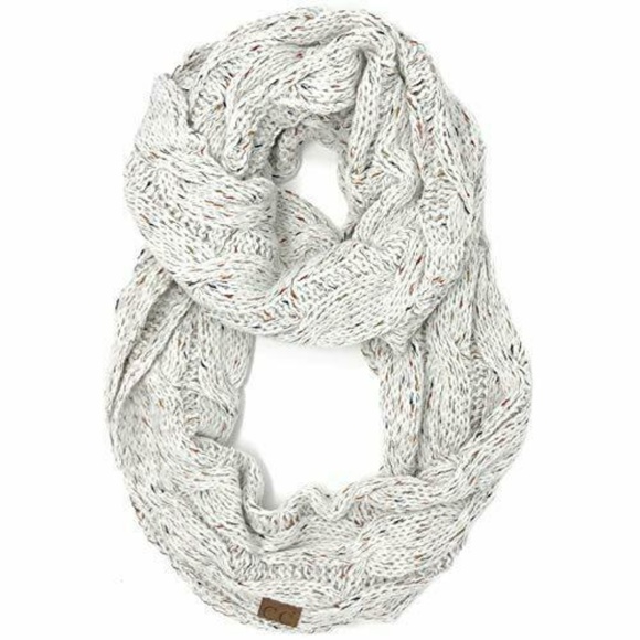 Accessories - Confetti Soft Chunky Pullover Knit Long Loop